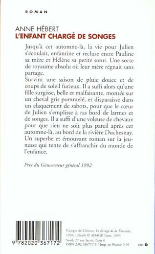 L'enfant charge de songes