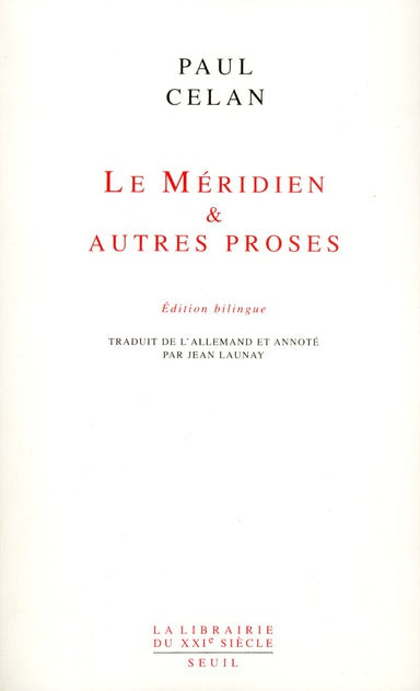 Le Méridien & autres proses