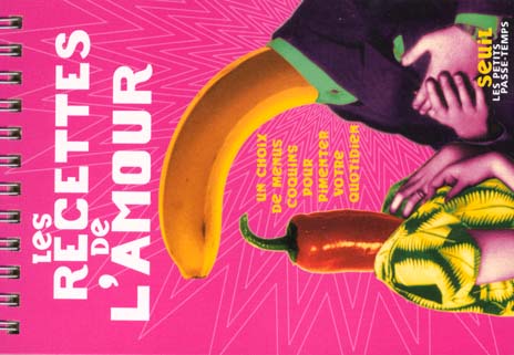 Beaux livres les recettes de l'amour. un choix de menus coquins pour pimenter votre quotidien - flash vidéo
