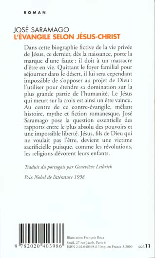 L'évangile selon Jésus-Christ