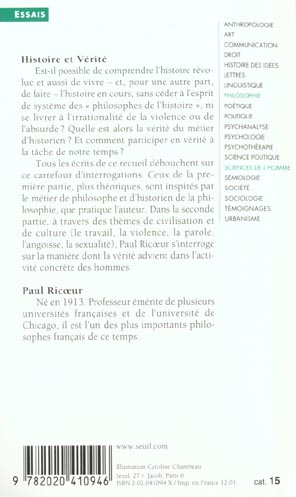 Histoire et vérité