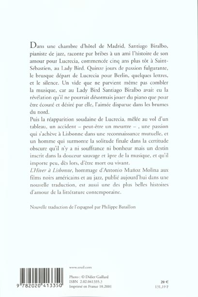 Hiver a lisbonne (l')