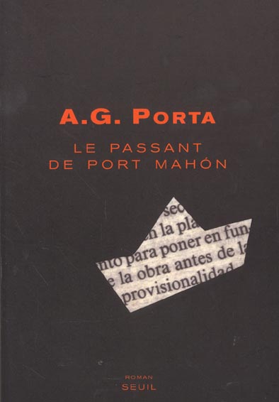 Passant de port-mahon (le)