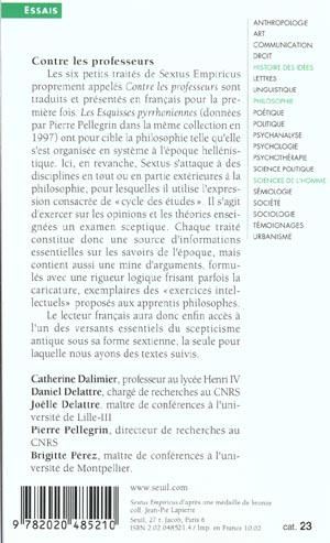 Contre les professeurs