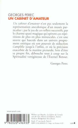 Un cabinet d'amateur