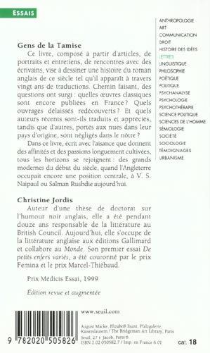 Gens de la Tamise : Le roman anglais au XXe siècle