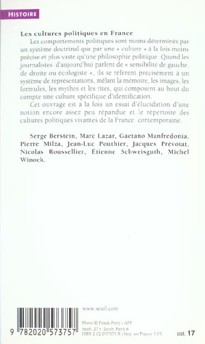 Les cultures politiques en France