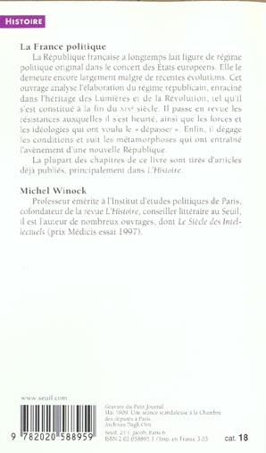 La France politique : XIXe-XXe siècle