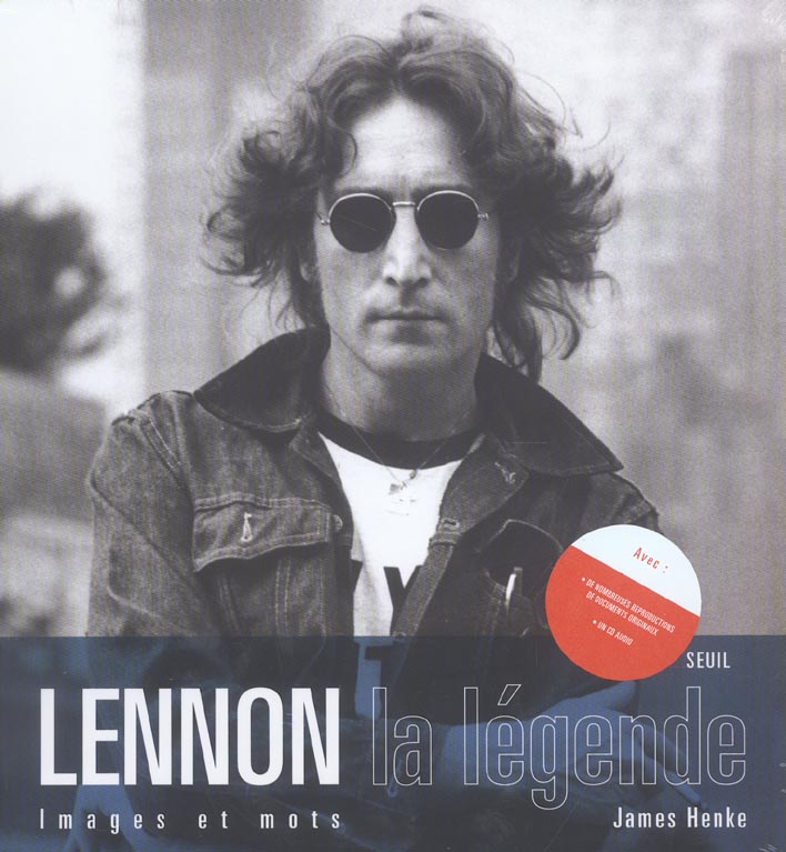 John Lennon, la légende ; images et mots (coffret) - flash vidéo