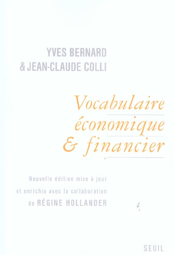 Vocabulaire economique et financier anglais, allemand et espagnol - nouvelle edition (8e édition)