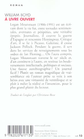 à livre ouvert