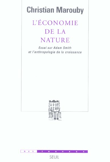 L'economie de la nature. essai sur adam smith et l'anthropologie de la croissance - flash vidéo