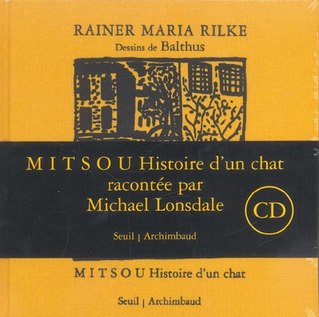 Fds seuil mitsou. histoire d'un chat. suivi de l'adaptation theatrale de : lettres a un jeune peintr - flash vidéo