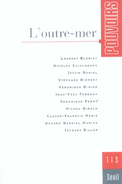 Pouvoirs n.113 : l'outre-mer