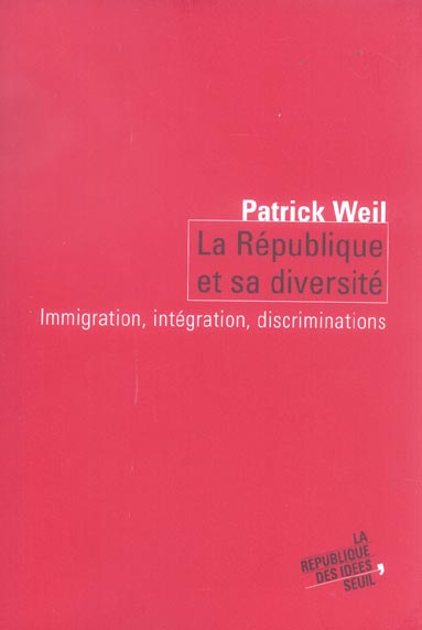 Republique et sa diversite. migrations, integration, discrimination (la)