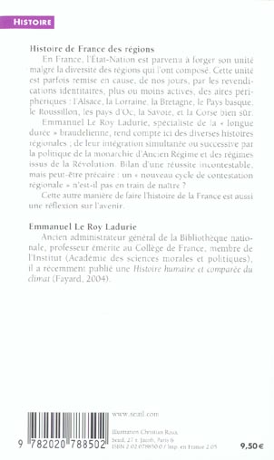 Histoire de france des regions. la peripherie francaise, des origines a nos jours - nouvelle edition