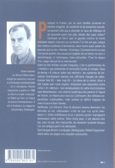 La fabrique des "meilleurs" ; enquête sur une culture d'exclusion