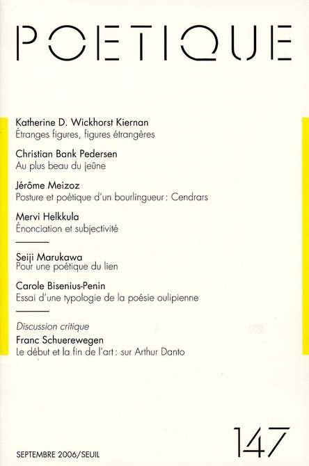 Revue poétique n.147