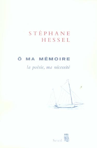 Essais litteraires (h.c.) o ma memoire. la poesie, ma necessite - flash vidéo