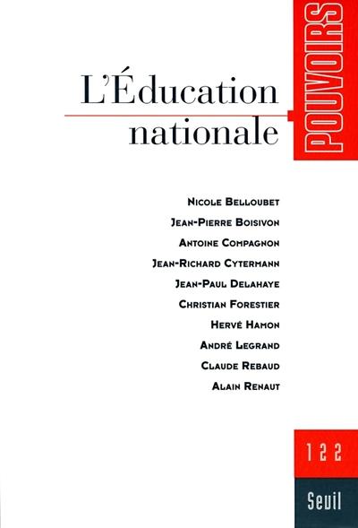 Pouvoirs : pouvoirs 122-l'education nationale - flash vidéo