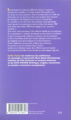 L'état et les quartiers ; genèse d'une catégorie de l'action publique