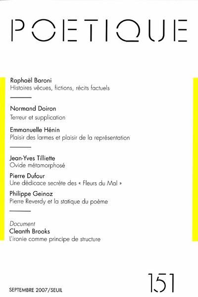 Revue poétique n.151