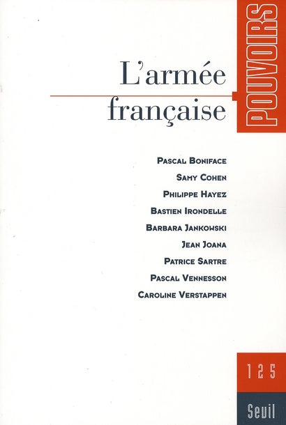 Pouvoirs Tome 125 : l'armée française