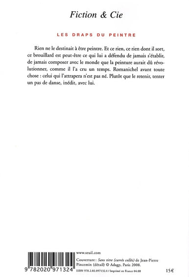 Les draps du peintre