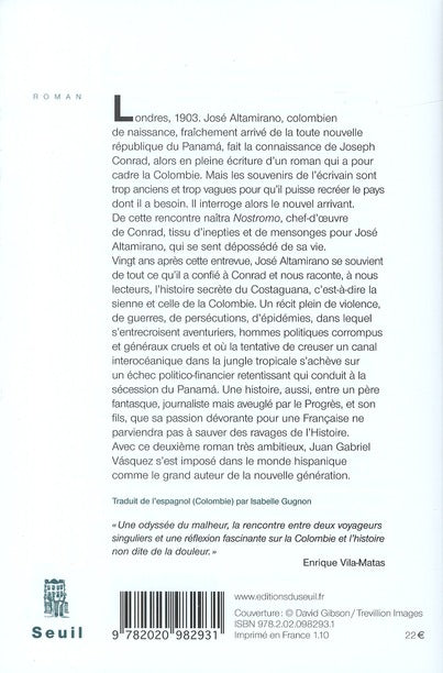 Histoire secrète du Costaguana