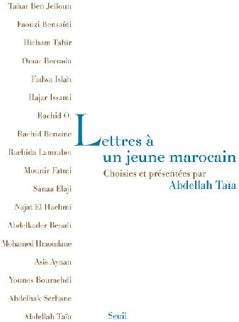 Lettres a un jeune marocain (edition maroc) - choisies et presentees par abdellah taia