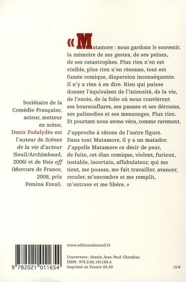 La peur Matamore