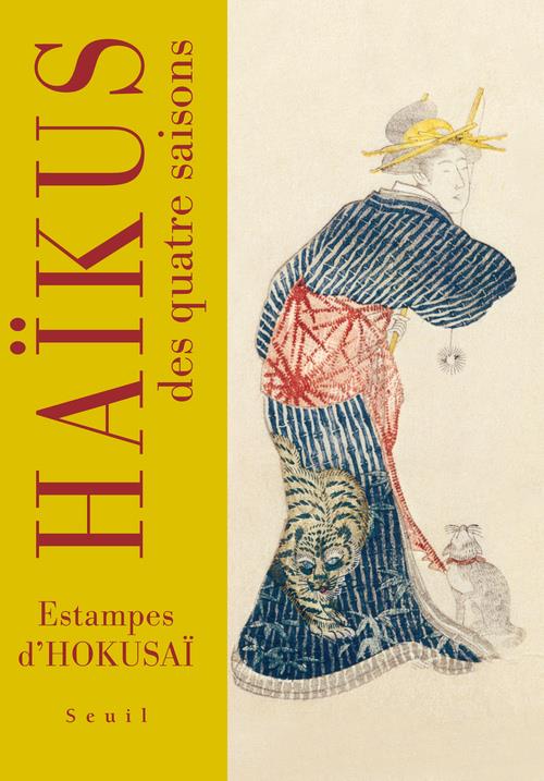 Haïkus des quatre saisons ; estampes d'Hokusaï