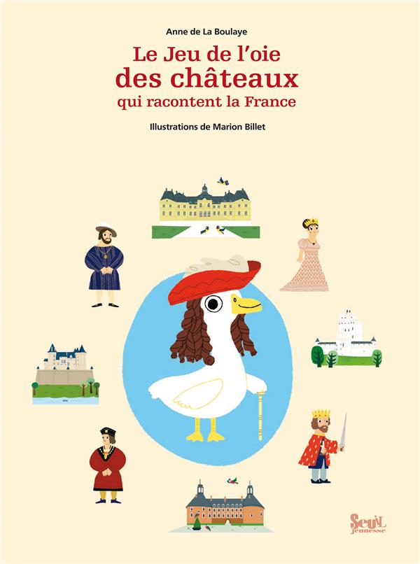Jeu de l'oie des châteaux qui racontent
