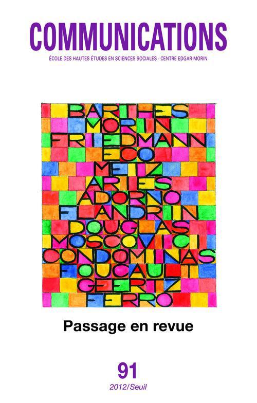 Revue communications n.91 : passage en revue