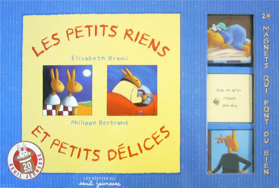 Les petits riens et petits délices ; 24 magnets qui font du bien ; coffret - flash vidéo