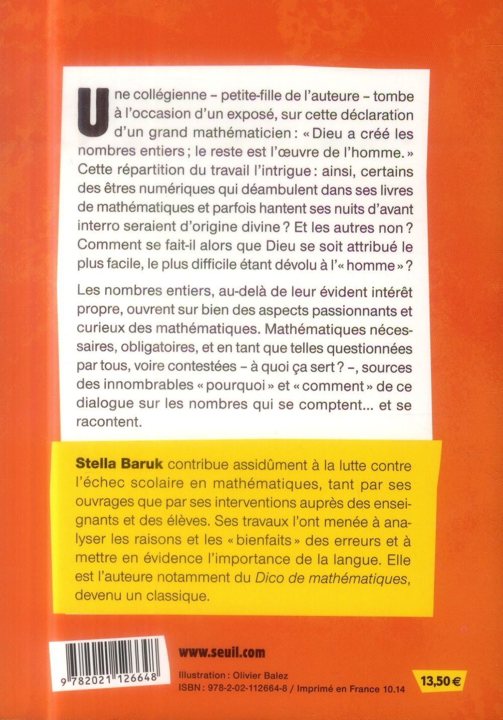 Nombres à compter et à raconter