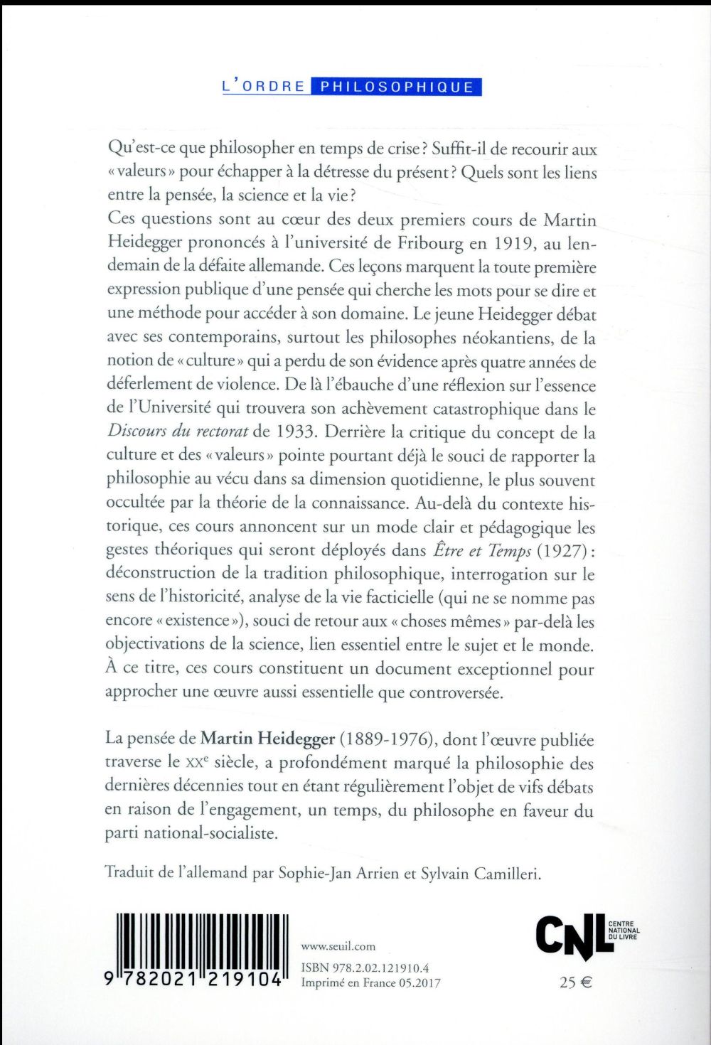 Vers une définition de la philosophie