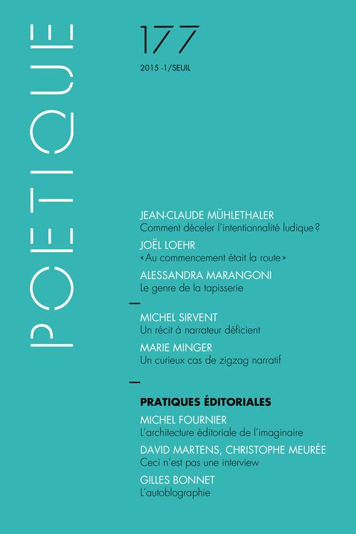 Revue poétique n.177