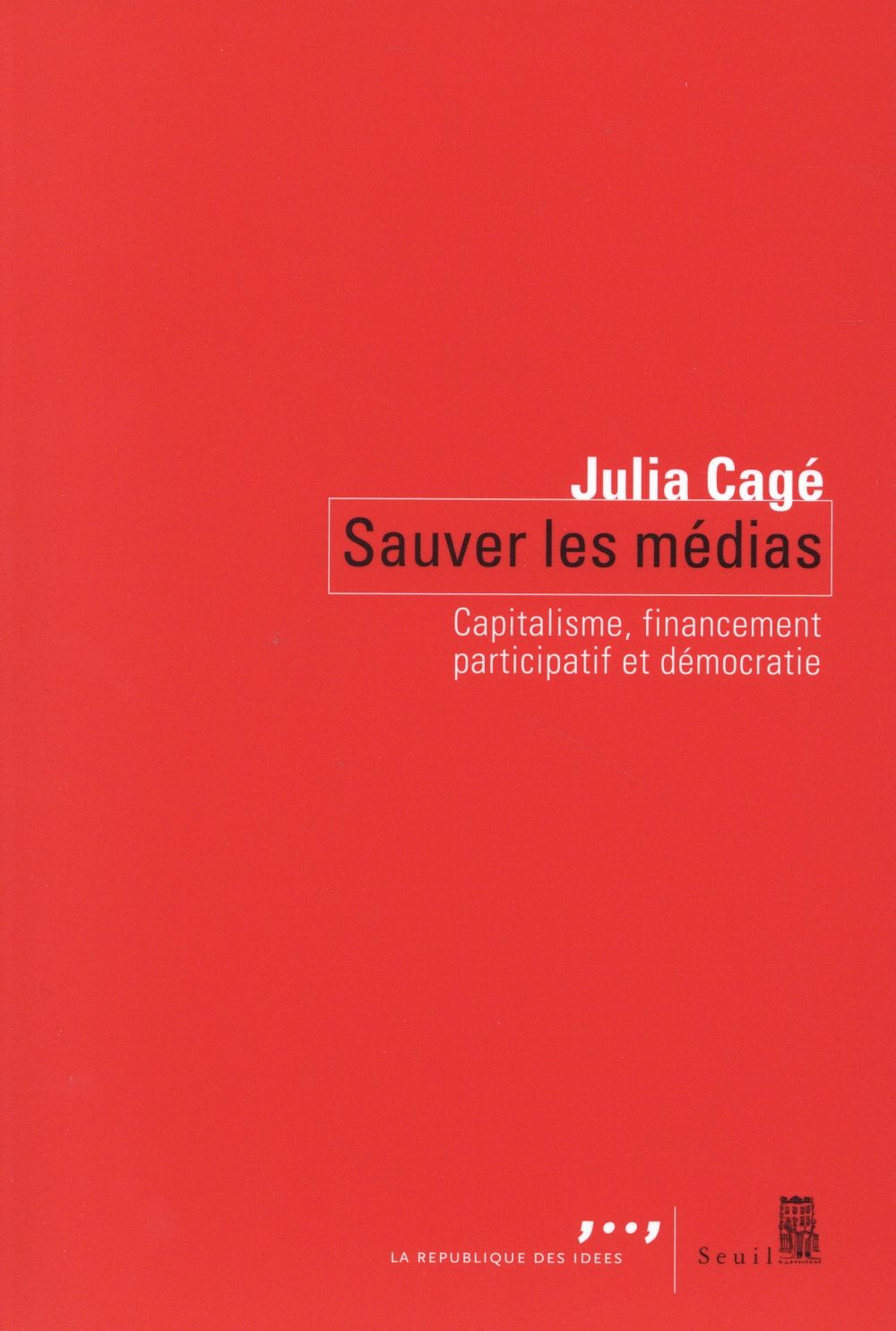 Sauver les médias ; comment s'adapter à la révolution numérique