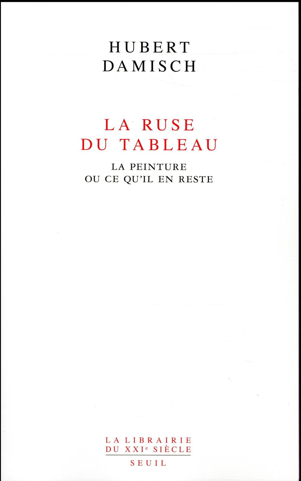 La ruse du tableau ; la peinture ou ce qu'il en reste
