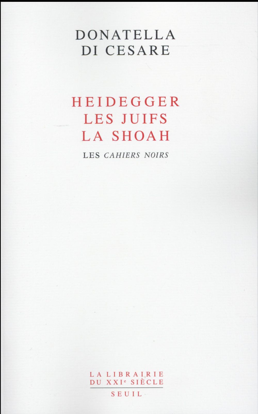 Heidegger, les Juifs, la Shoah ; les cahiers noirs - flash vidéo