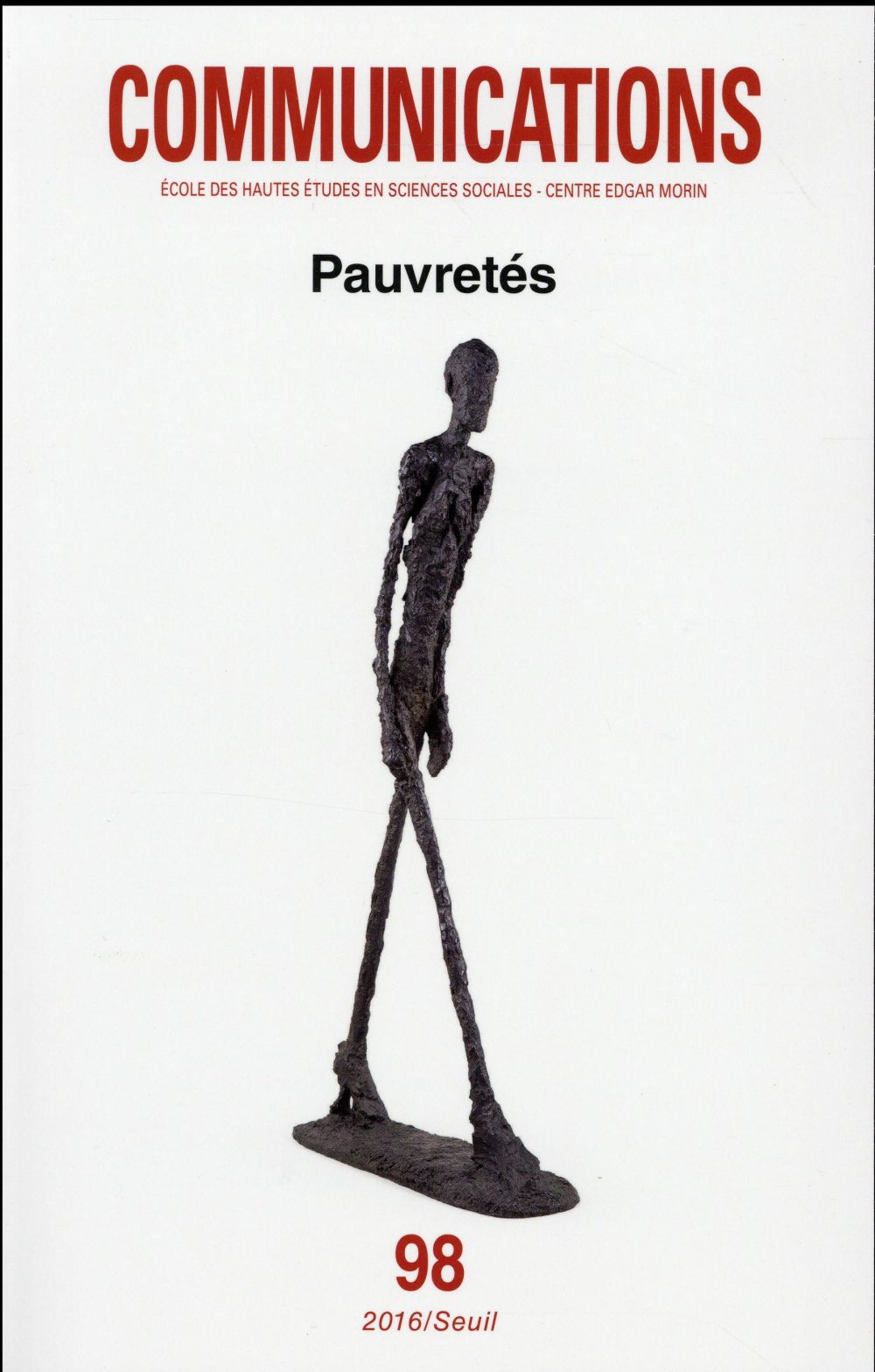 Revue communications n.98 : pauvretés