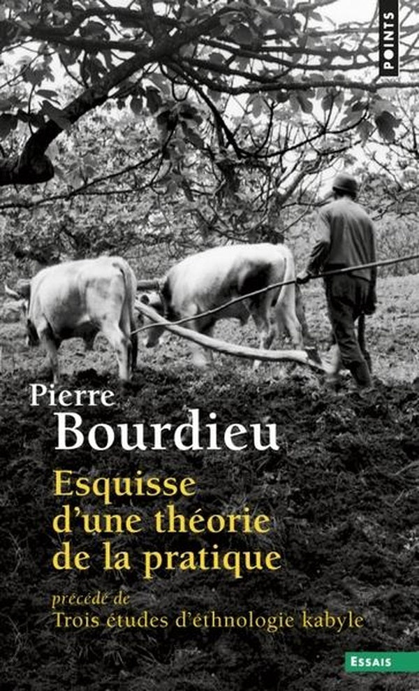 Esquisse d'une theorie de la pratique - precede de trois etudes d'ethnologie kabyle