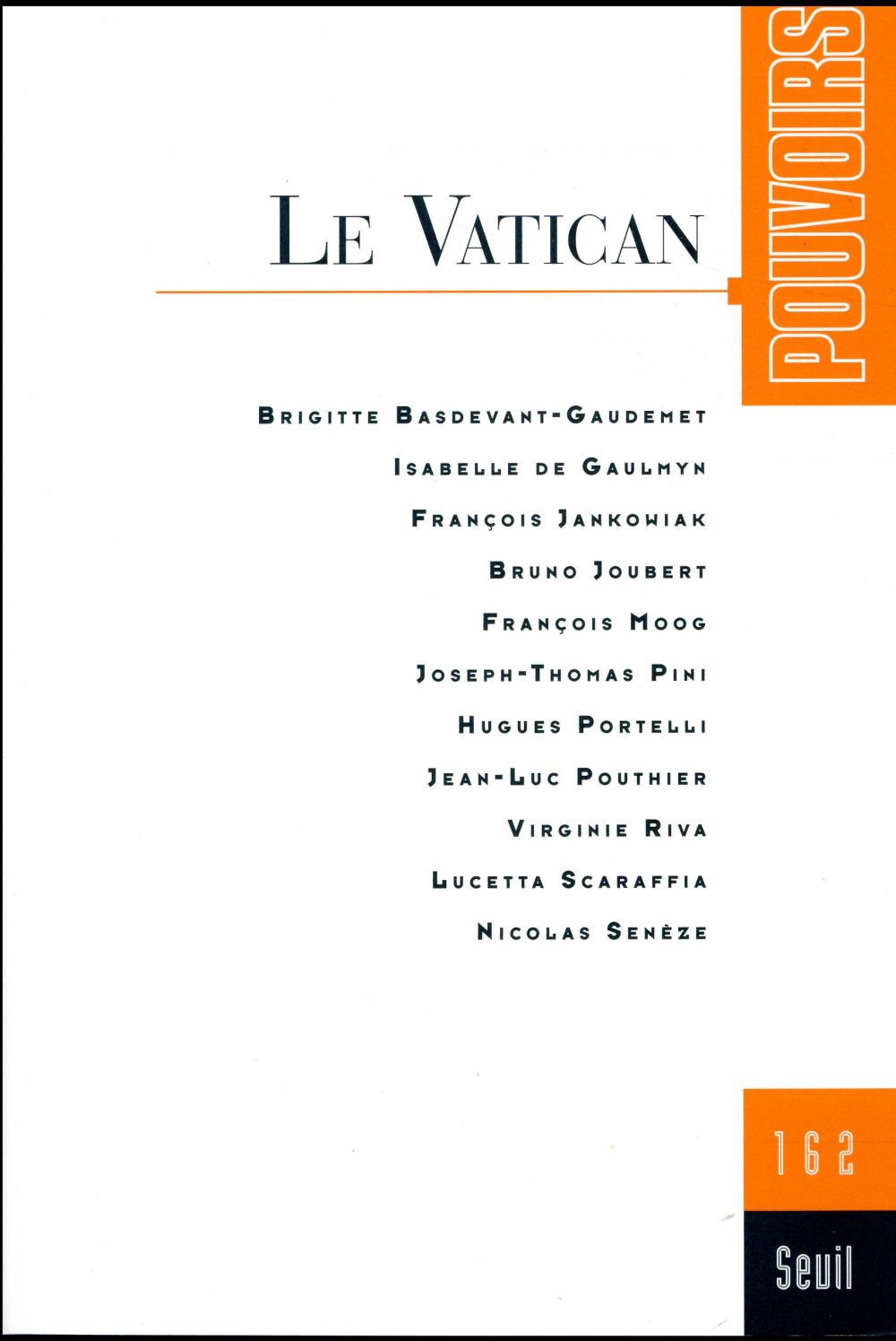 Pouvoirs n.162 : le Vatican