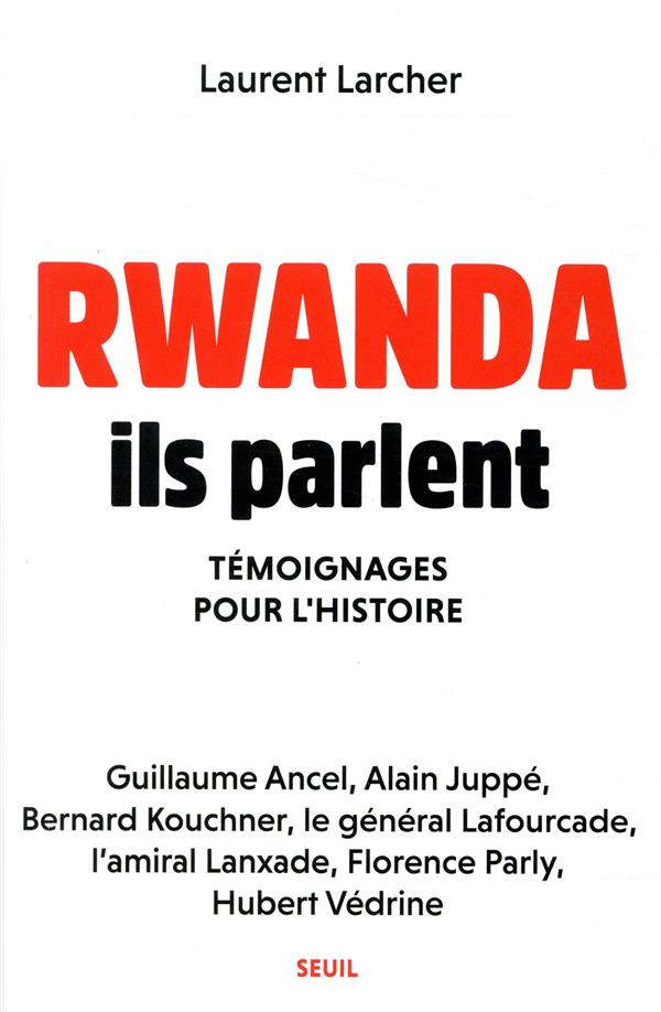 Rwanda : ils parlent ; témoignages pour l'histoire - flash vidéo