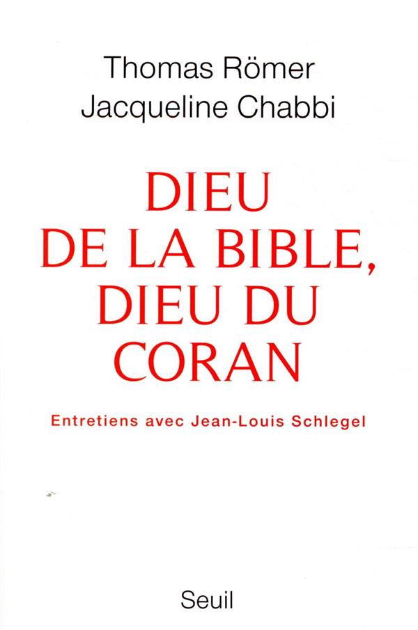 Dieu de la Bible, Dieu du Coran ; entretiens avec Jean-Louis Schlegel - flash vidéo