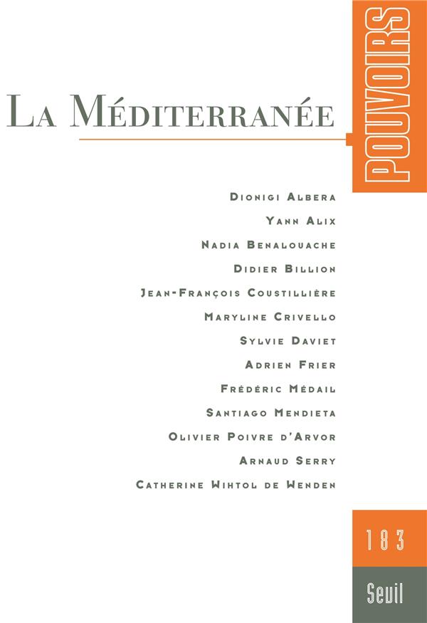 Pouvoirs n.183 : la Méditerranée