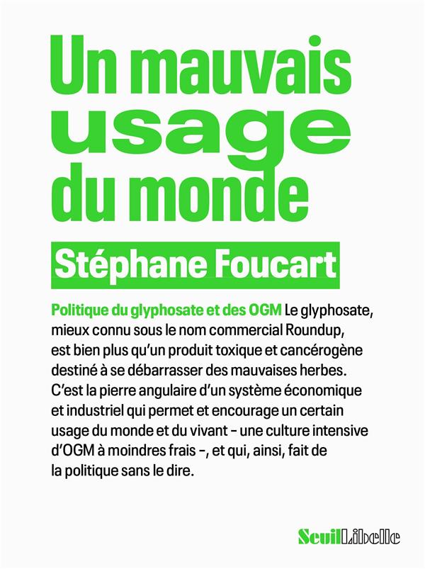 Un mauvais usage du monde : politique du glyphosate et des OGM - flash vidéo