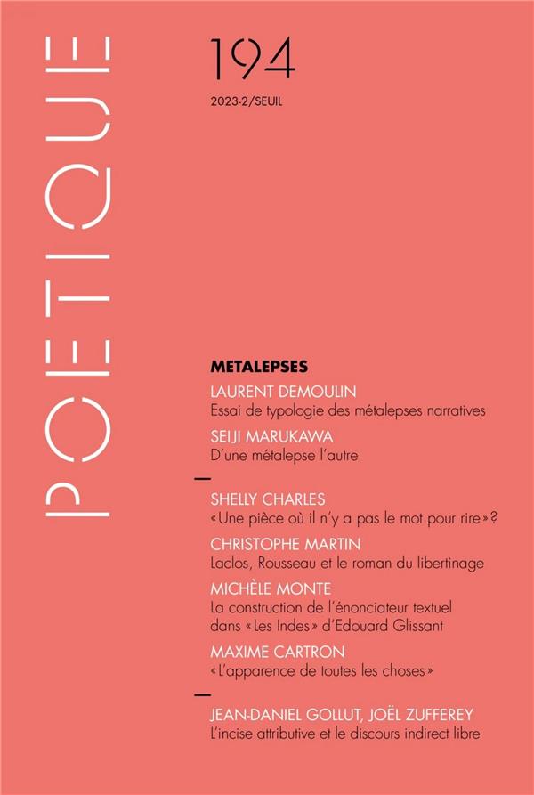 Revue poétique n.194