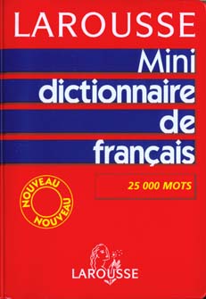 Mini-dictionnaire de francais